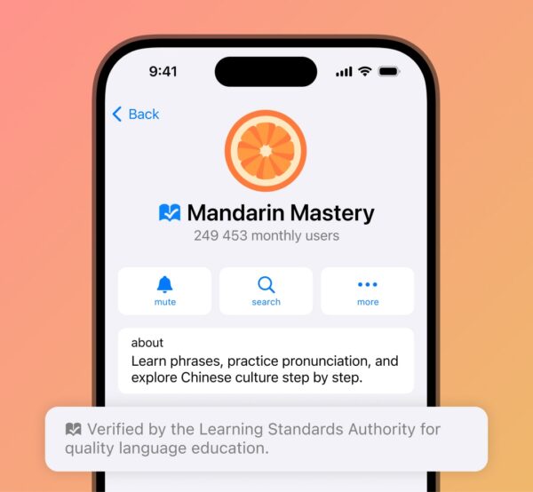 Telegram Verified Mark